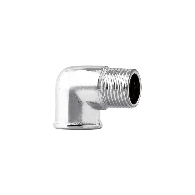 كوع نيكل بسن خارجي 1/2" 70 جرام بلازا (طلب مسبق)