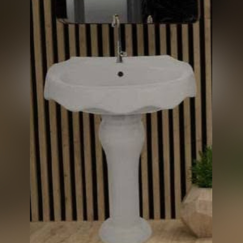 حوض 60 سم روما جوليت - أبيض