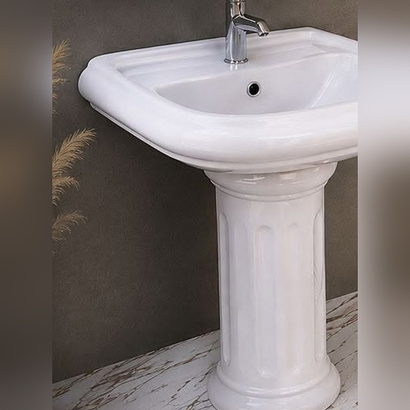 حوض 65 سم تاليا جوليت - أبيض